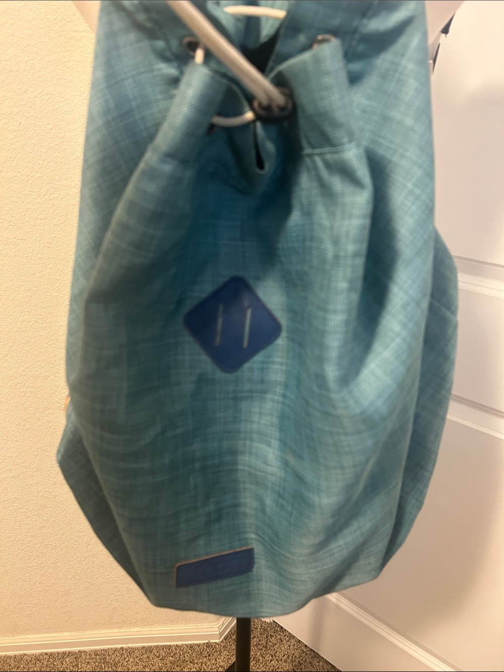 Fitkicks Blue Drawstring Backpack - Picture 2 of 10